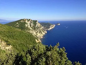 The road from Riomaggiore to Porto Venere